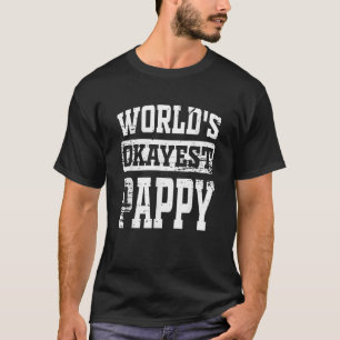 Camiseta El papá más bueno del mundo masculino es gracioso