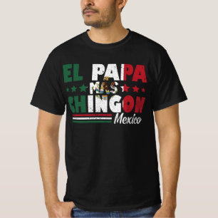 Camiseta El Papa Mas Chingon: Papá del Día del Padre de la