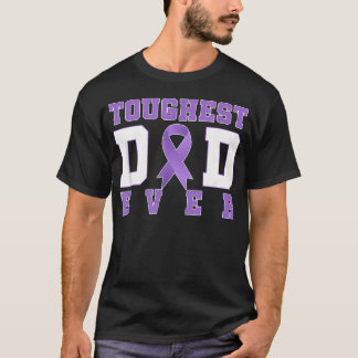Camiseta El Papá Más Duro del Mundo Cáncer de Páncreas