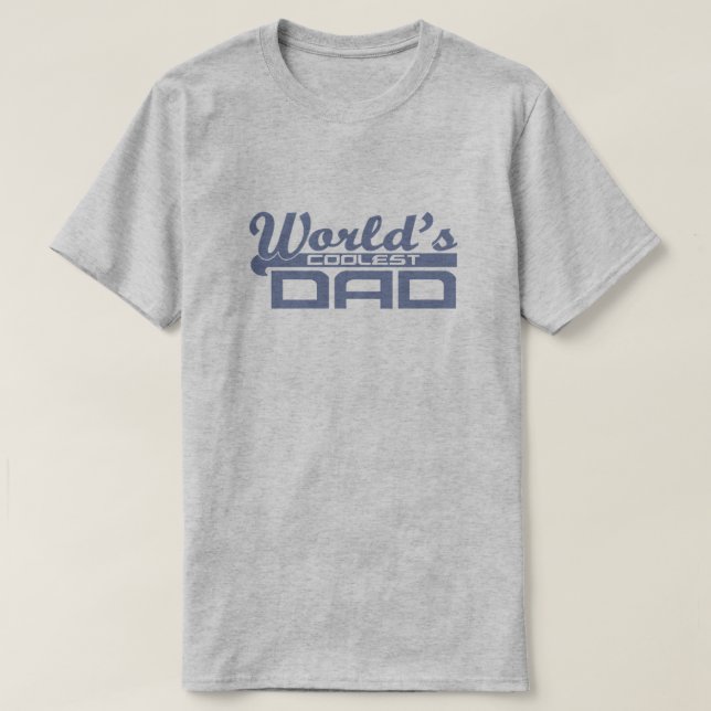 Camiseta El papá más fresco del mundo (Diseño del anverso)