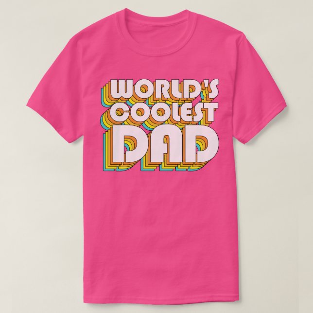 Camiseta El papá más frío del mundo asombroso regalo de pap (Diseño del anverso)