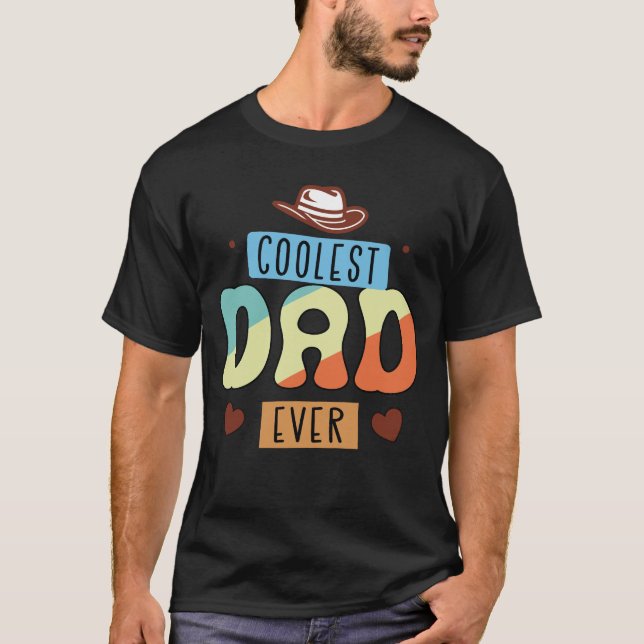 Camiseta El papá más genial de todos (Anverso)