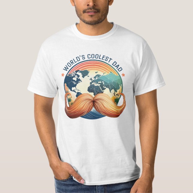 Camiseta El papá más genial del mundo (Anverso)