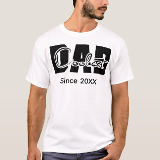 Camiseta El Papá Más Genial Desde 20XX Gráfico Retro Famili