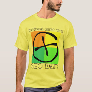 Camiseta El papá más grande de Geo del mundo