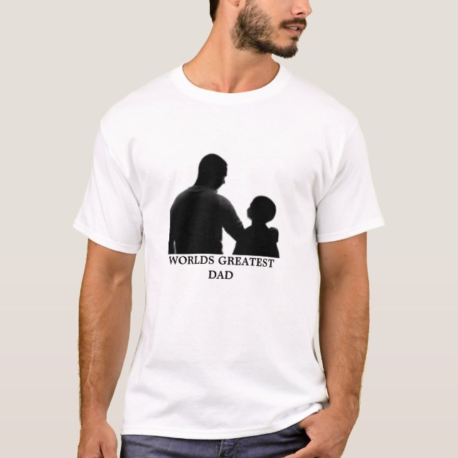 CAMISETA EL PAPÁ MÁS GRANDE DE LOS MUNDOS (Anverso)