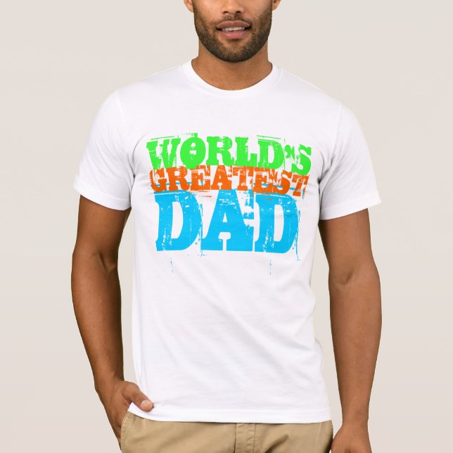 CAMISETA EL PAPÁ MÁS GRANDE DEL MUNDO (Anverso)
