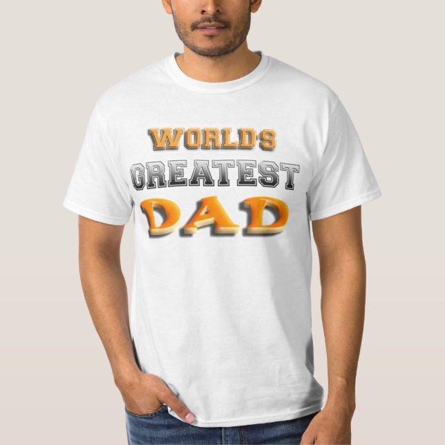 Camiseta El papá más grande del mundo (Anverso)