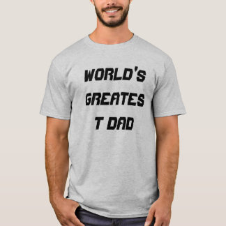 Camiseta El papá más grande del mundo