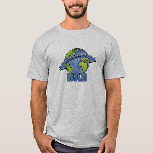 Camiseta El papá más grande del mundo (Anverso)