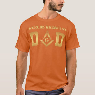 Camiseta El papá más grande del mundo masónico, el regalo d