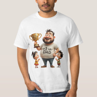 Camiseta El Papá Más o Menos del Mundo – Divertido Día del 