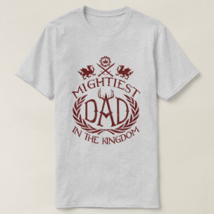 Camiseta El papá más poderoso del Reino