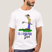 El papá No. 1 golfista
