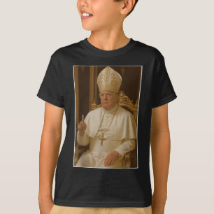 Camiseta El Papa Trump, la Iglesia del Vaticano, el Papa Tr