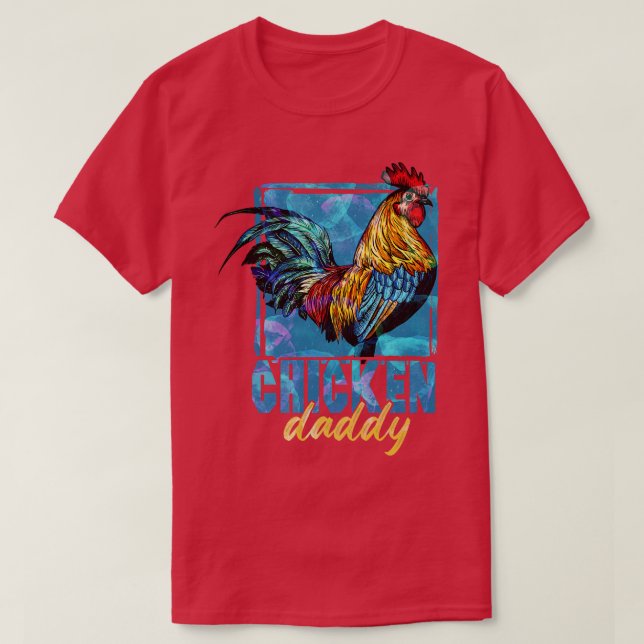 Camiseta El papi de pollo (Diseño del anverso)