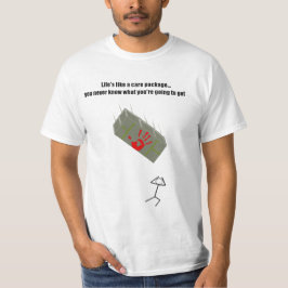 Camiseta ¡El paquete de alimentos tiene cuidado!