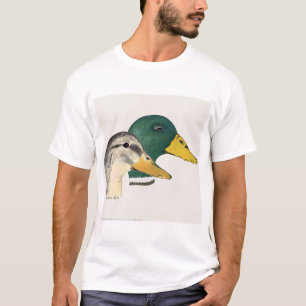 Camiseta El par de pato silvestre Ducks (Drake y la