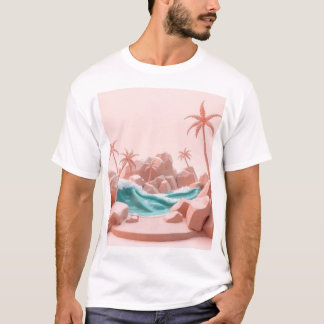 Camiseta El paraíso de la tinta tropical