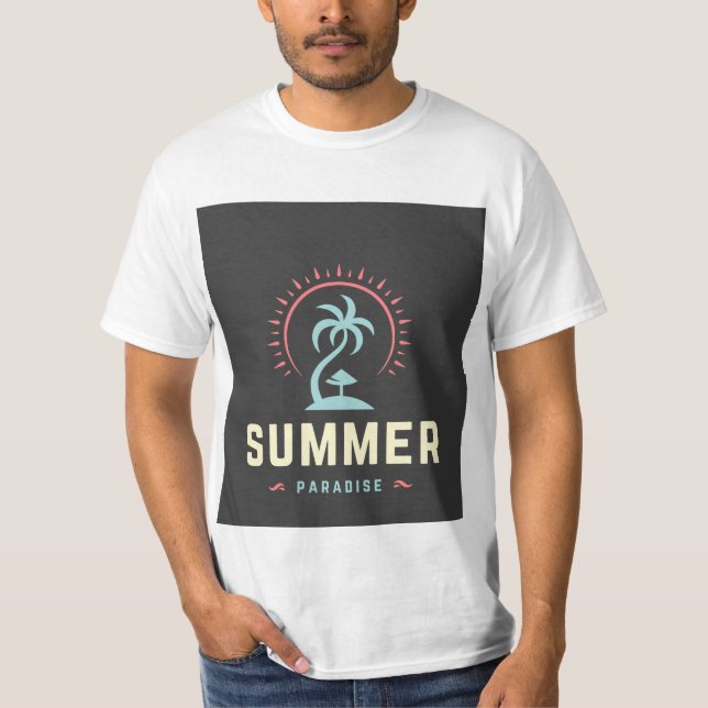 Camiseta El Paraíso de Verano (Anverso)