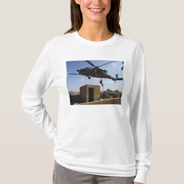 Camiseta El pararescudo de la Fuerza Aérea de Estados Unido (Anverso)