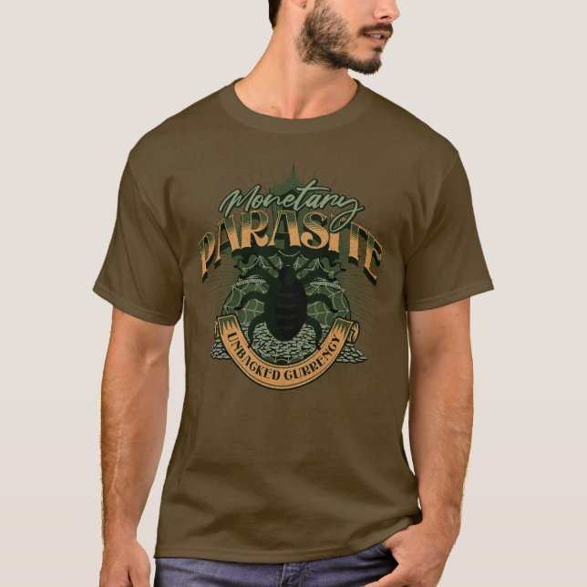 Camiseta El parásito monetario (Anverso)
