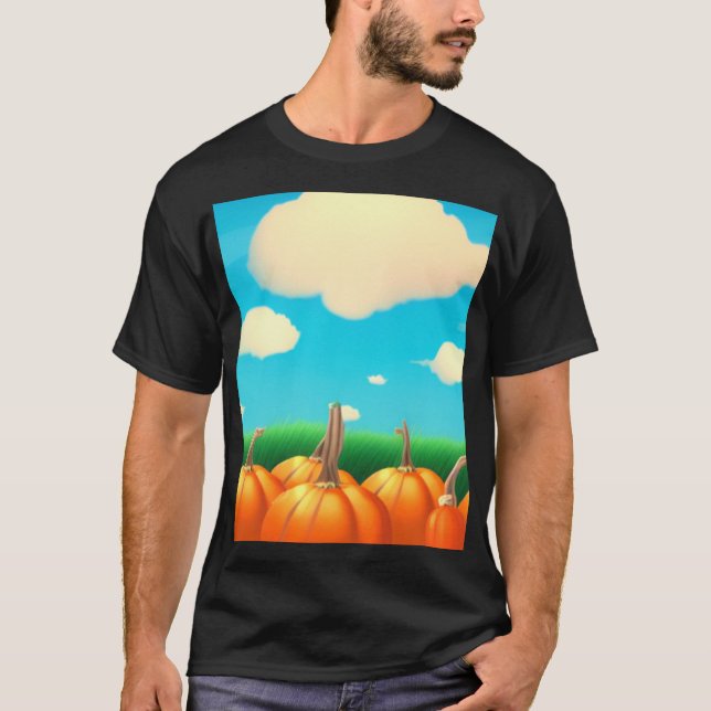 Camiseta El parche de calabaza (Anverso)