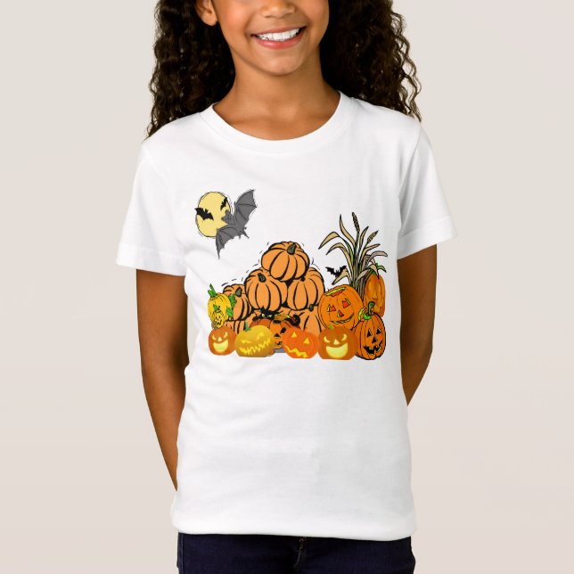 Camiseta El parche de calabaza - (Anverso)