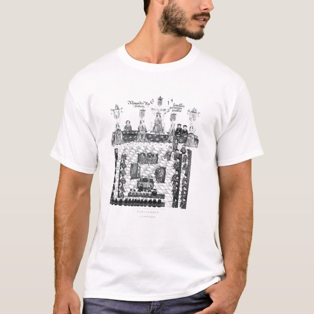 Camiseta El parlamento de Edward I (Anverso)