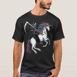 Camiseta El parlanchín pañal montando un unicornio