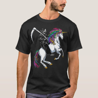 Camiseta El parlanchín pañal montando un unicornio