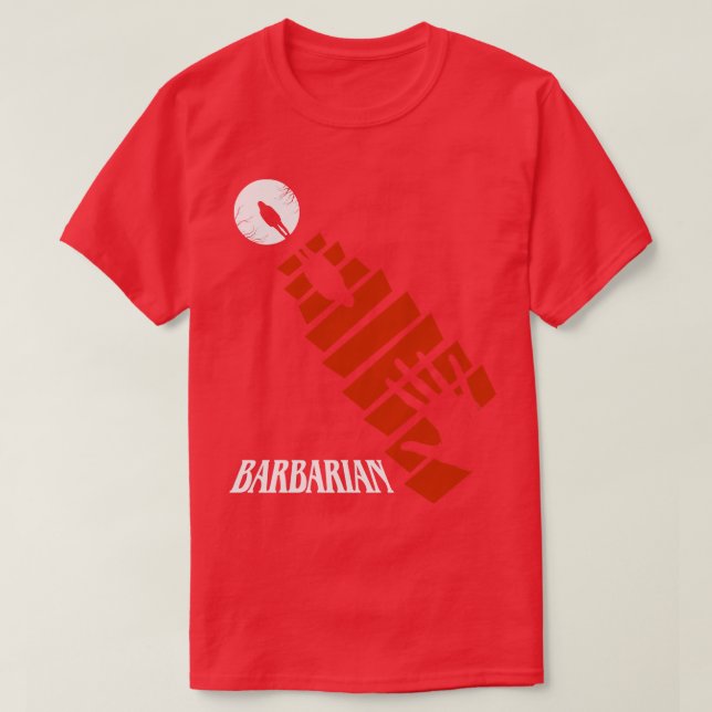 Camiseta El paro bárbaro (Diseño del anverso)