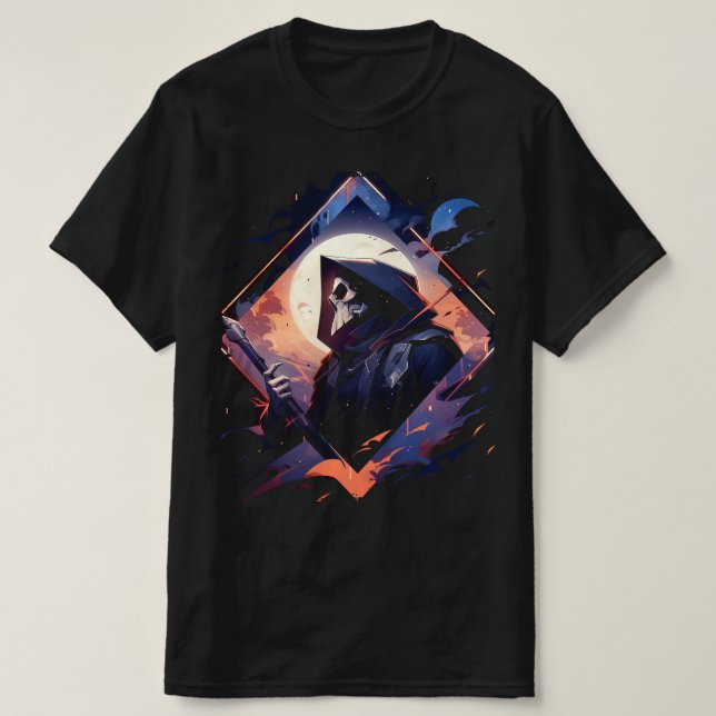 Camiseta El paro del pañal, la llegada oscura de la muerte (Diseño del anverso)