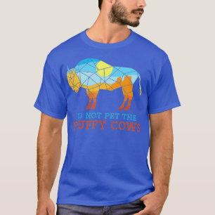 Camiseta El Parque Nacional De Bison No Mascota A Las Vacas
