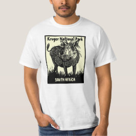 Camiseta El parque nacional de Kruger Warthog