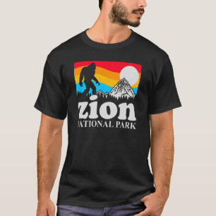 Camiseta El Parque Nacional de Zion Ama Visitar el American