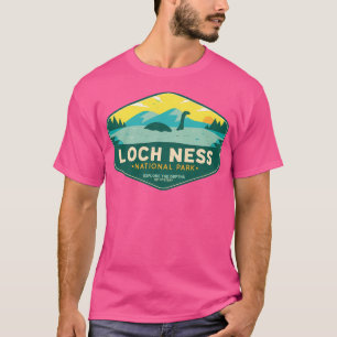 Camiseta El Parque Nacional Loch Ness Explora Las Profundas
