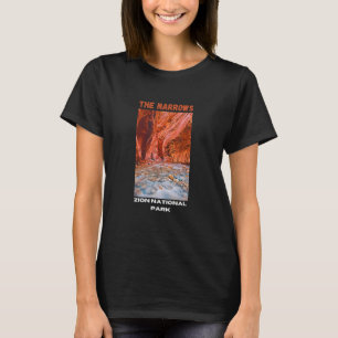 Camiseta El Parque Nacional Sion de Narrows Hike Utah