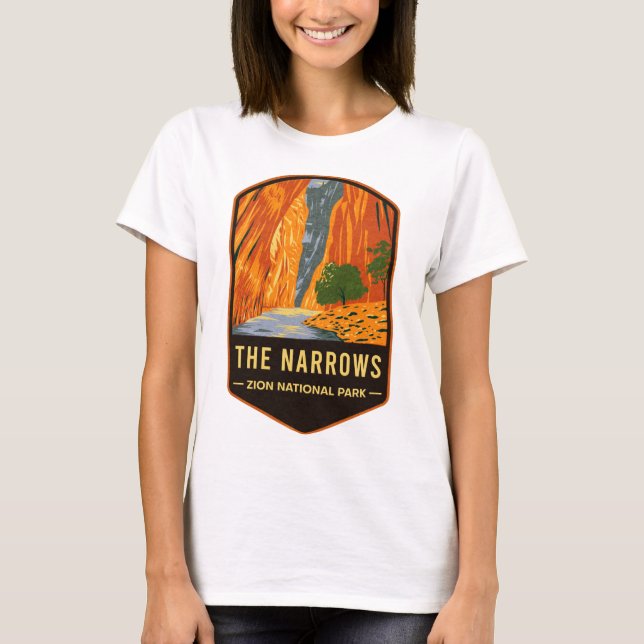 Camiseta El Parque Nacional Zion (Anverso)