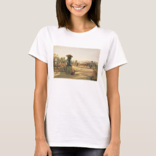 Camiseta El Parterre, Trentham Pasillo cultiva un huerto,