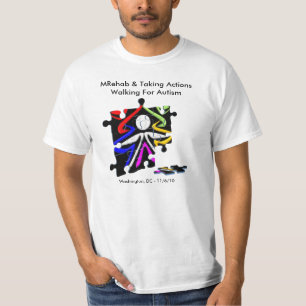 Camiseta El paseo ahora para el autismo habla
