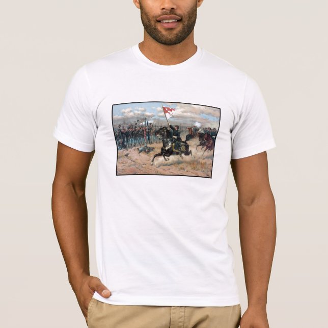 Camiseta El paseo de Sheridan -- Guerra civil (Anverso)