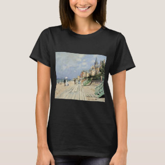 Camiseta El paseo marítimo de Trouville de Claude Monet
