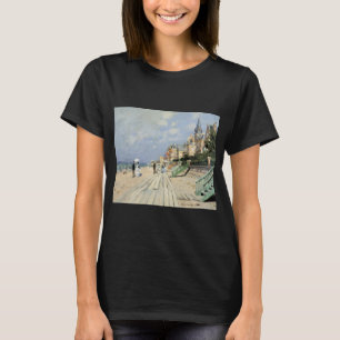 Camiseta El paseo marítimo en Trouville de Claude Monet