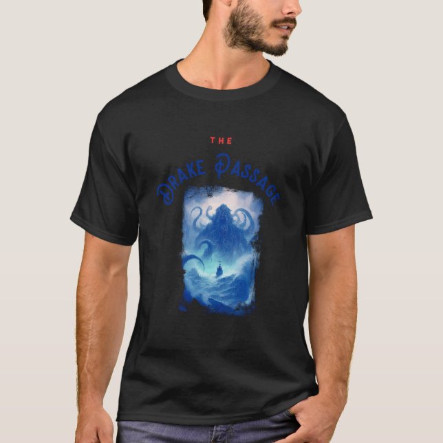 Camiseta El paso de drenaje del crucero antártico (Anverso)