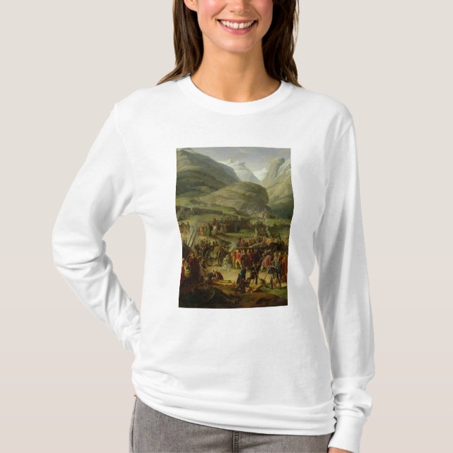 Camiseta El paso de St Bernard del ejército que viaja (Anverso)