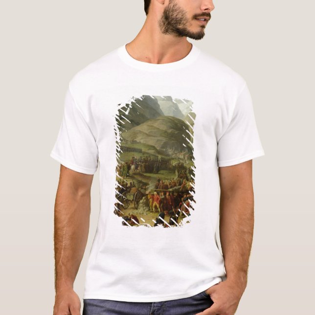 Camiseta El paso de St Bernard del ejército que viaja (Anverso)
