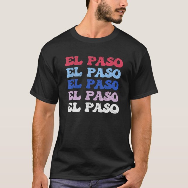 Camiseta El paso Texas (Anverso)