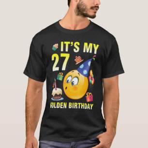 Camiseta El pastel de velas de soplo, feliz para mí, es mi