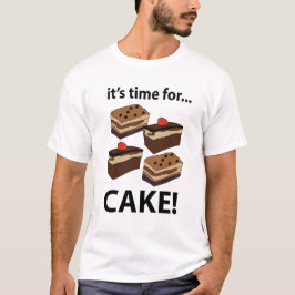 Camiseta El pastel es hora de la tarta